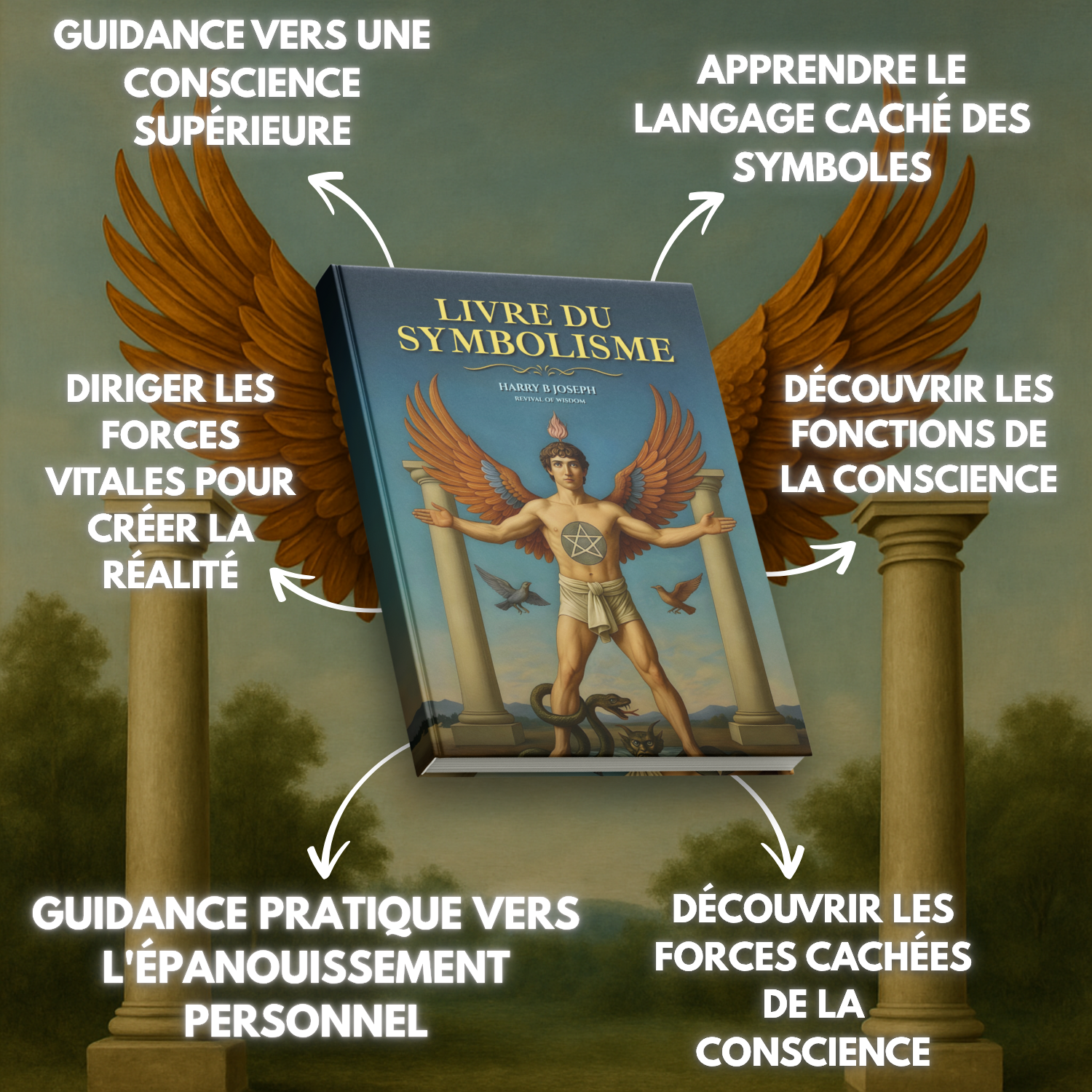 Livre du symbolisme - Couverture rigide en français