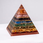 "Seven" – Orgonite Pyramid (No.14)