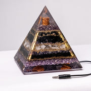 "Superconductor" [1] – Orgonite Pyramid (No.15) [AUX]