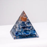 "Arctic Blue" [2] – Orgonite Pyramid (No.18)