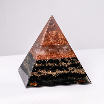 "Sky's Shadow" – Orgonite Pyramid (No.1)
