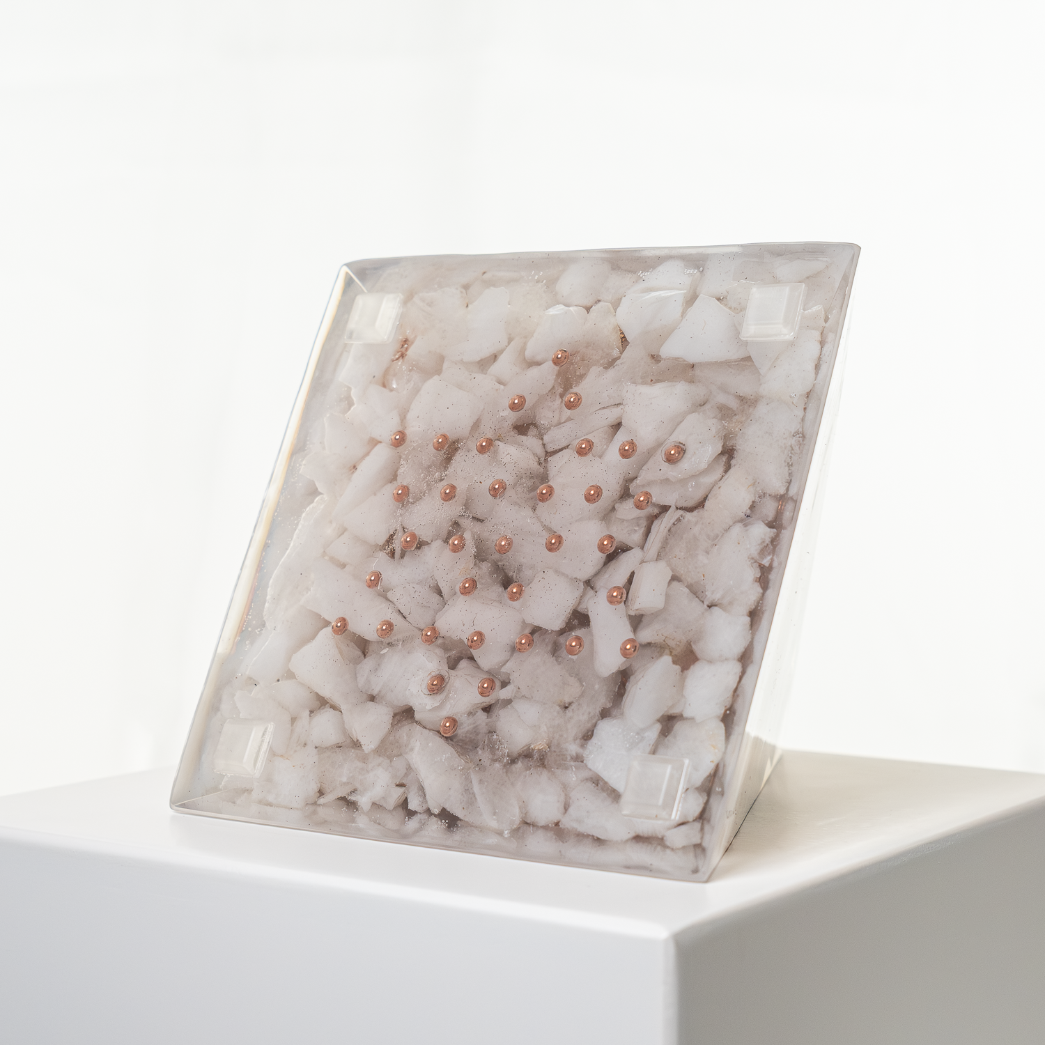 "Heaven's Delight" [1] – Orgonite Pyramid (No.27)