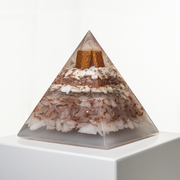 "Heaven's Delight" [2] – Orgonite Pyramid (No.28)