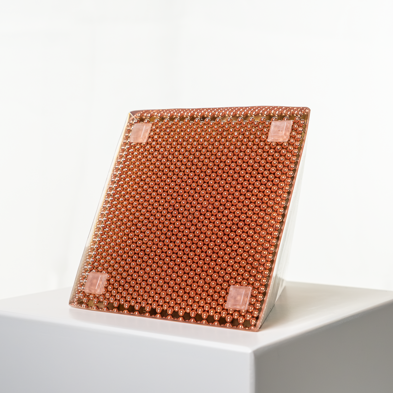 "Milk & Honey" [2] – Orgonite Pyramid (No.31)