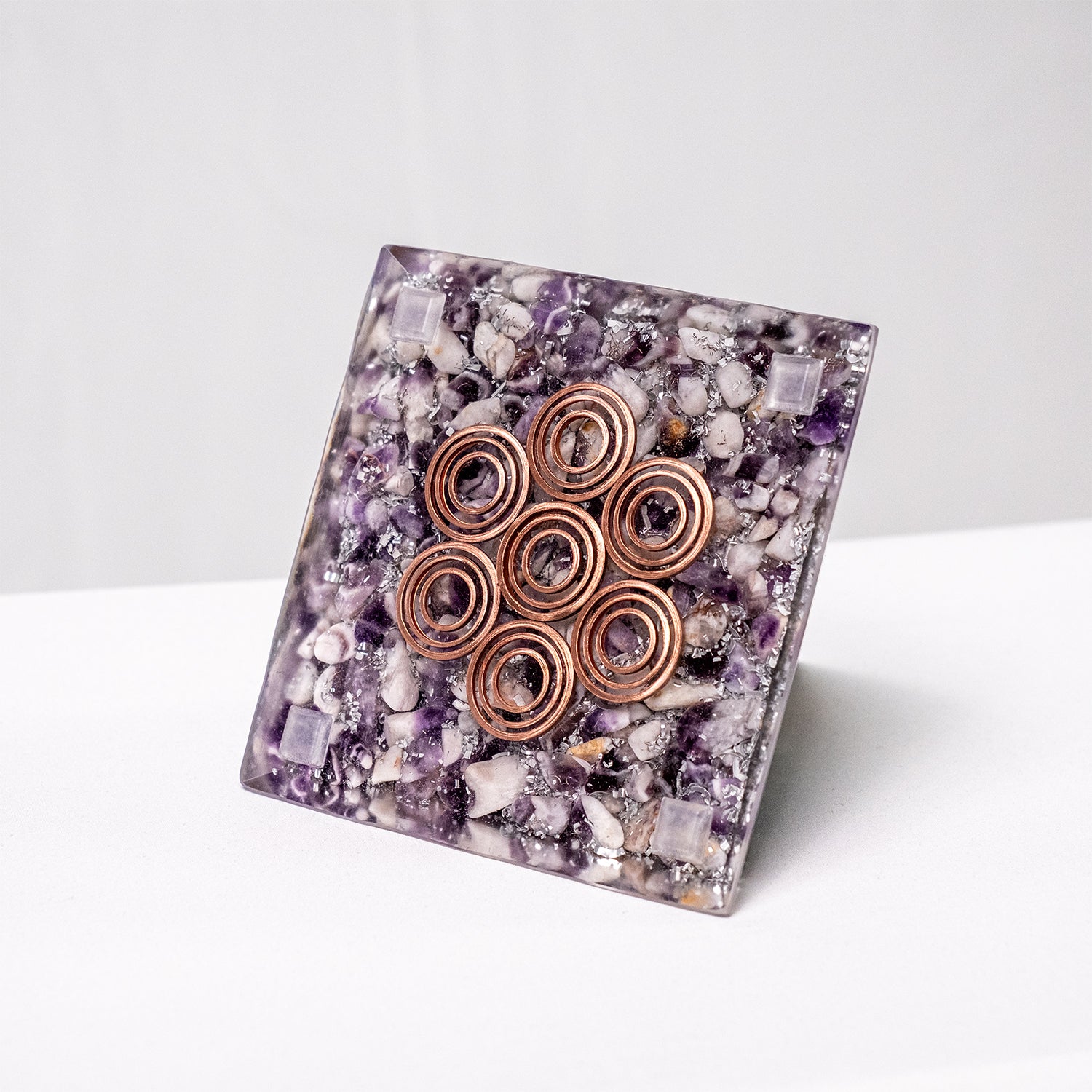 "Atlantean Sunken Shard" – Orgonite Pyramid (No.26) 