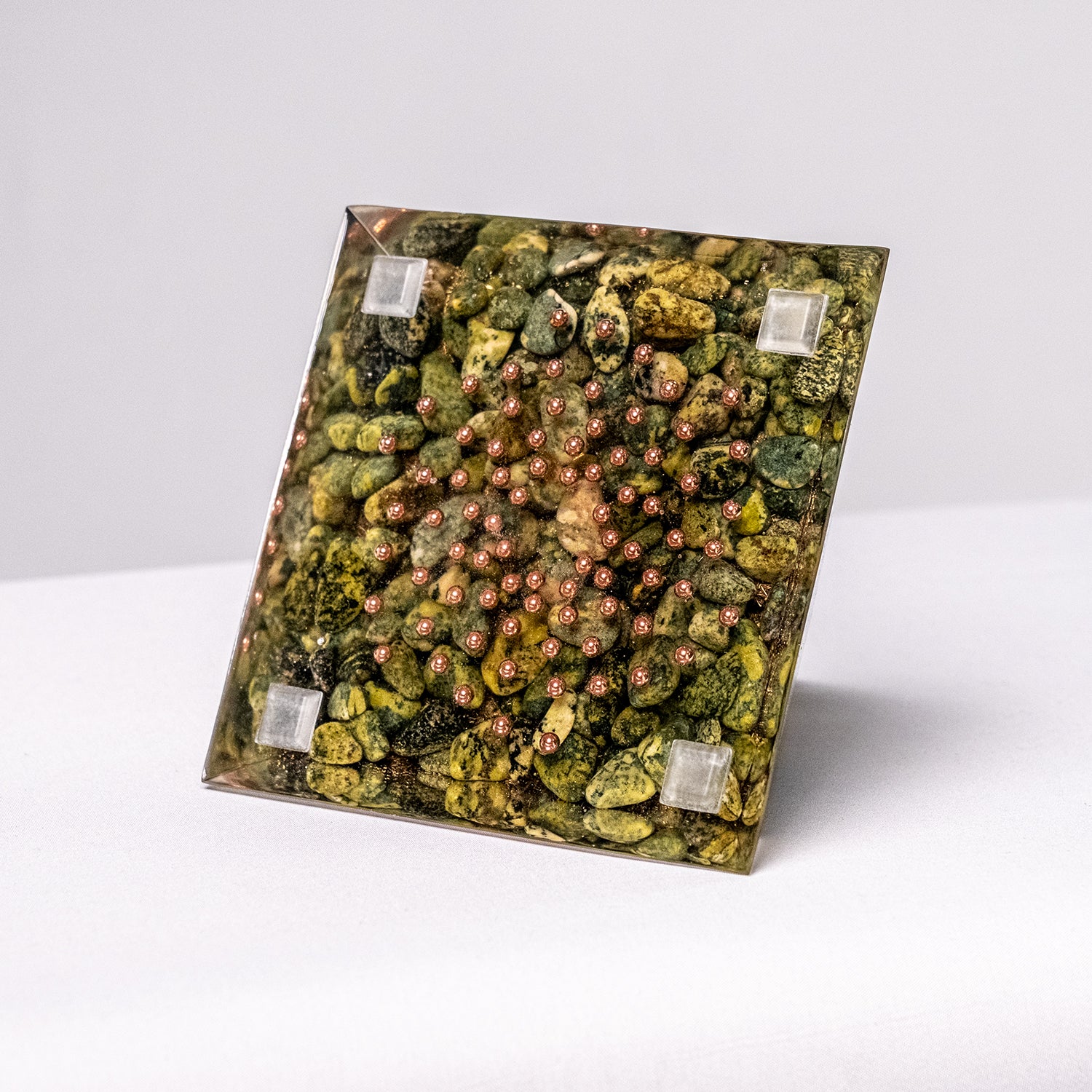 "Ancient Grounding" [2] – Orgonite Pyramid (No.3)