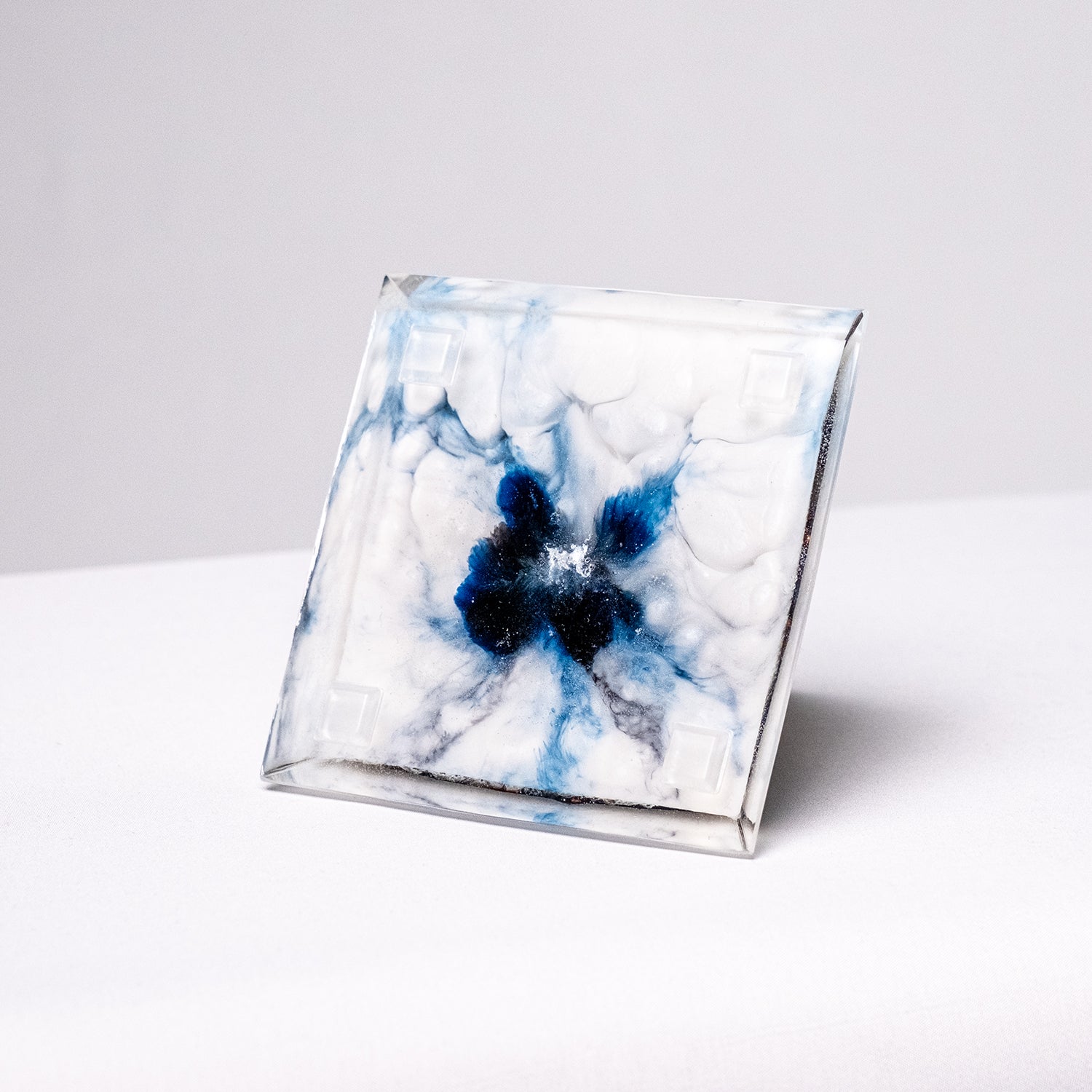 "Cosmic Shores" [1] – Orgonite Pyramid (No.4)