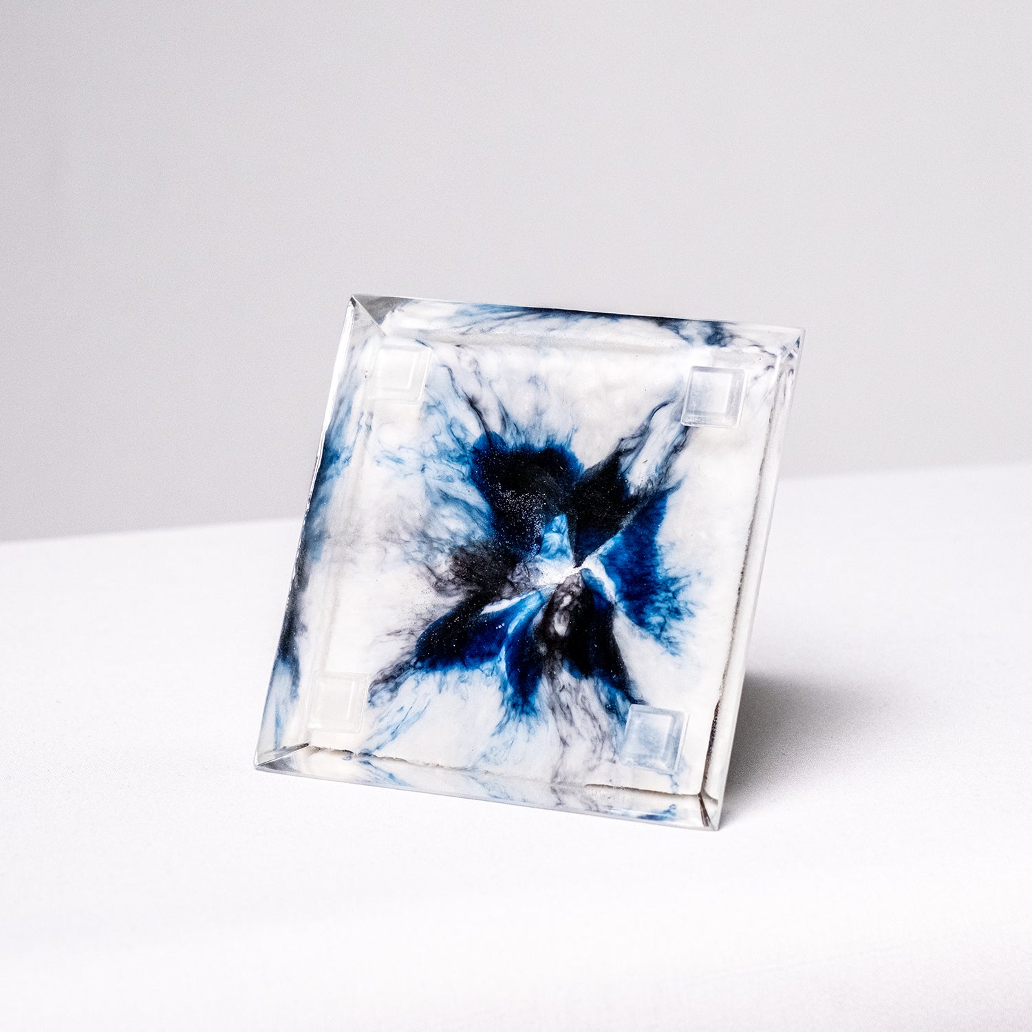 "Cosmic Shores" [3] – Orgonite Pyramid (No.6)