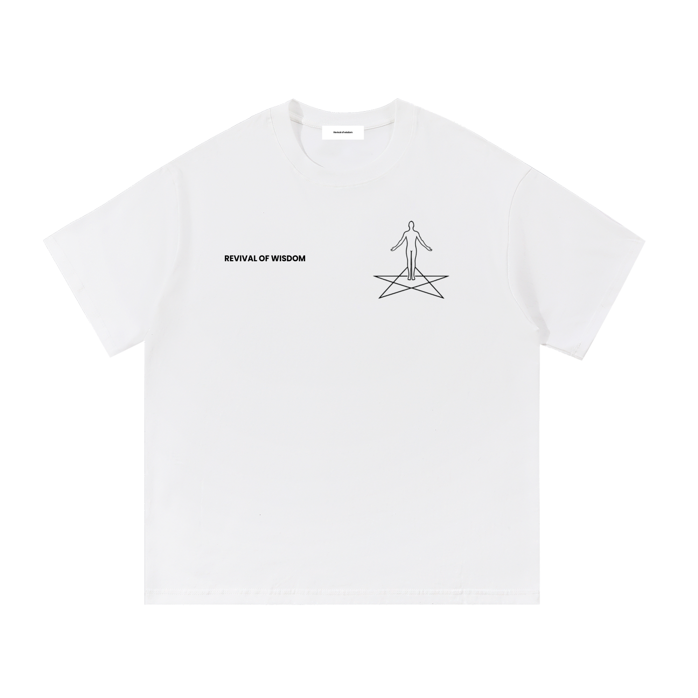 Structure of Self Diagram Unisex Tee (Black Text)