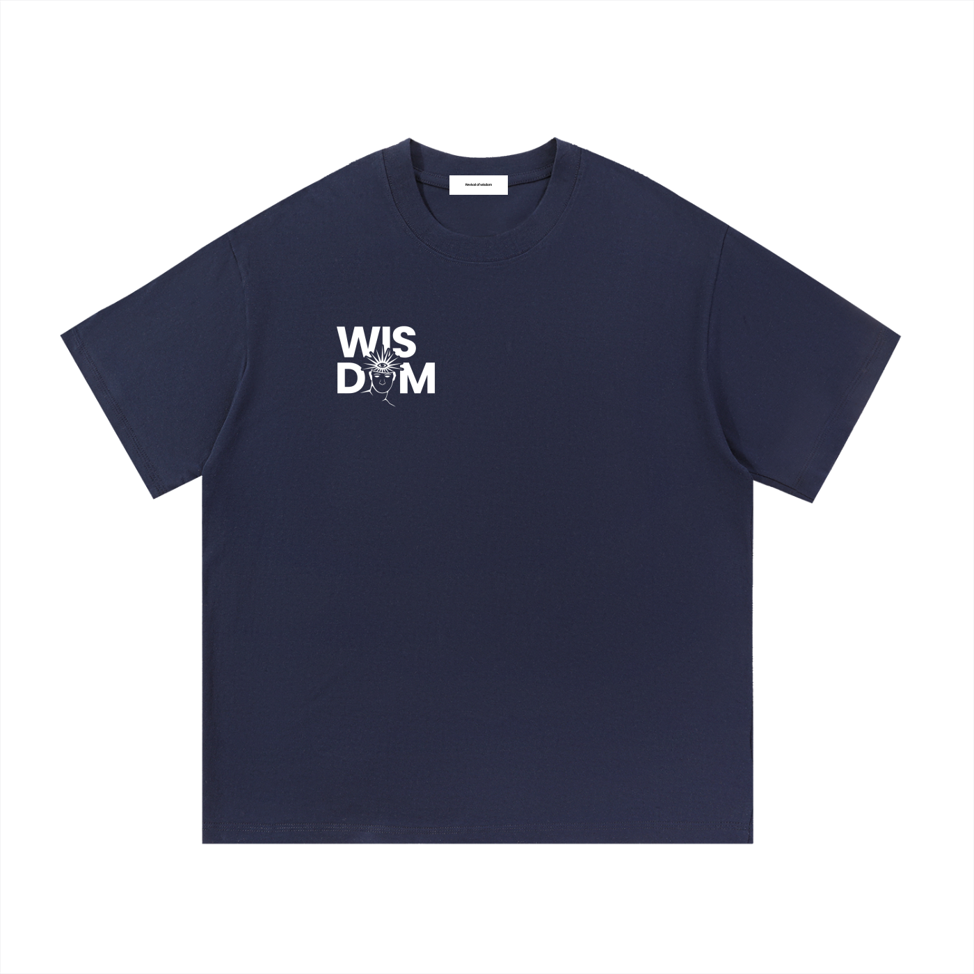 Illuminated With Wisdom Unisex Tee (White Text)