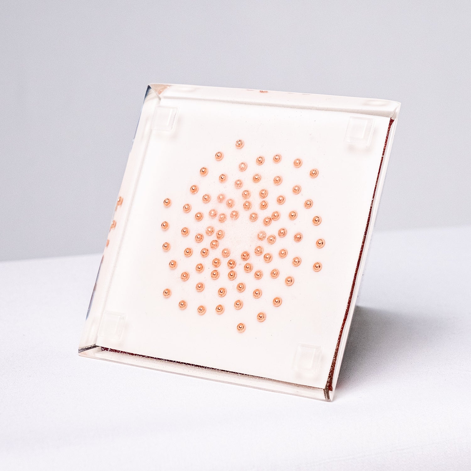 "Sakura Copper" [1] – Orgonite Pyramid (No.7)