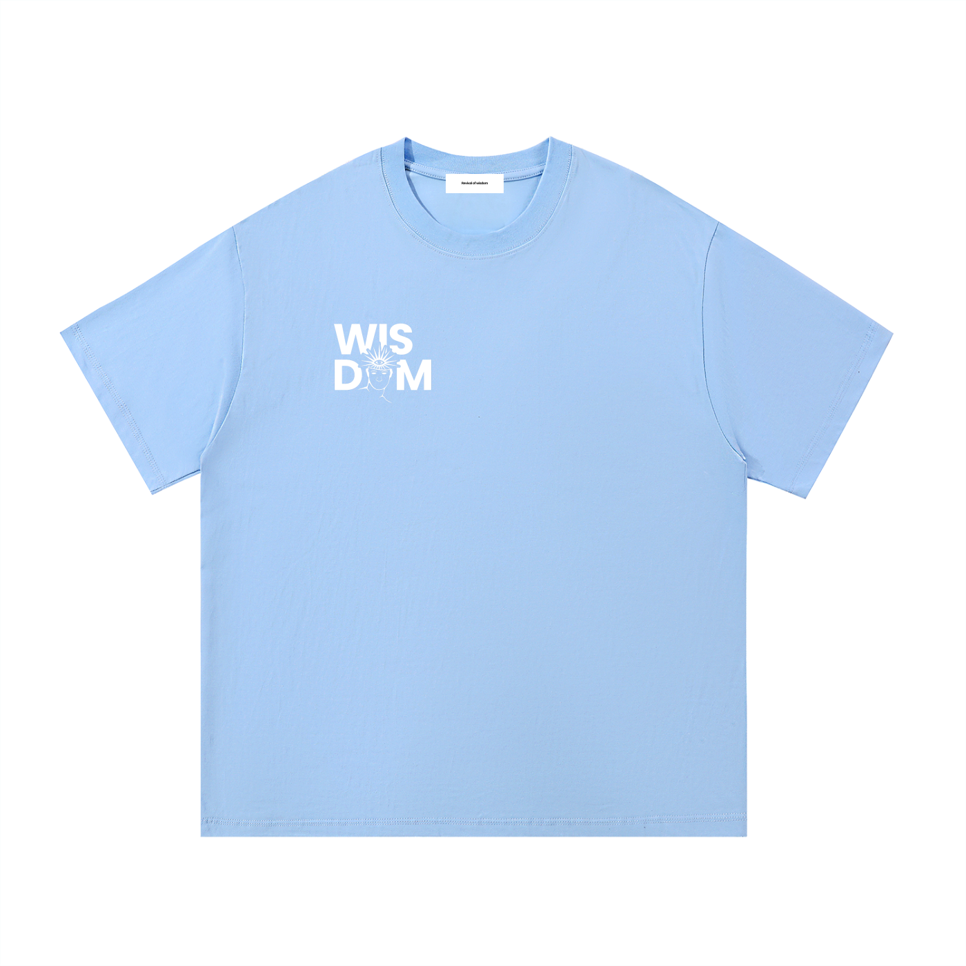 Illuminated With Wisdom Unisex Tee (White Text)