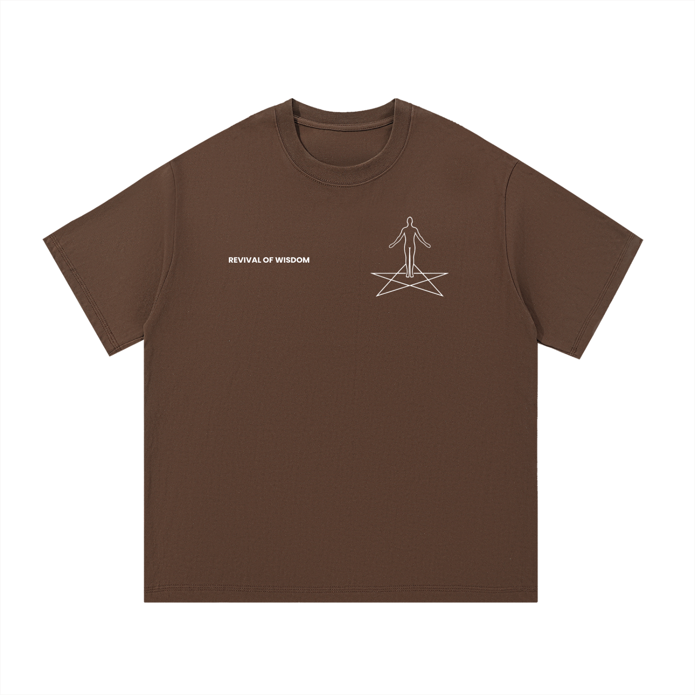 Structure of Self Diagram Unisex Tee (White Text)