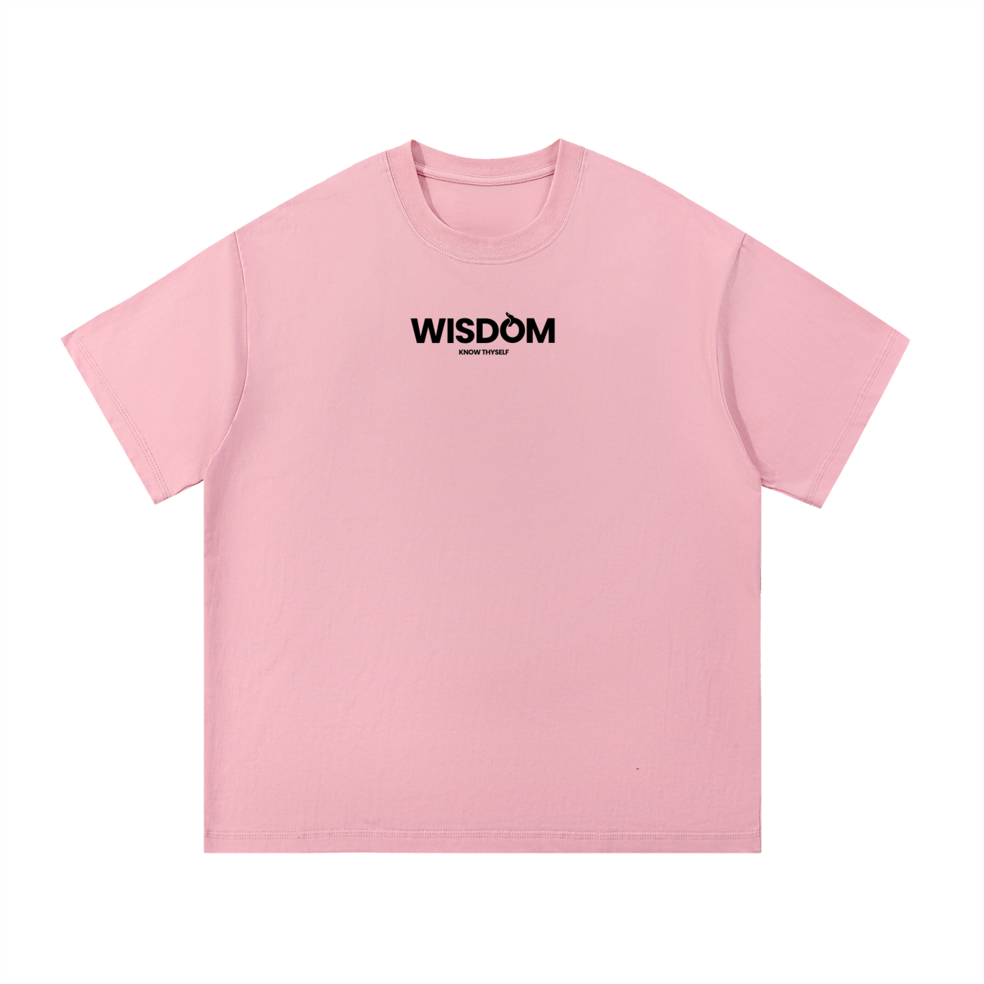 Ouroboric Wisdom Unisex Tee (Black Text)