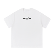 Ouroboric Wisdom Unisex Tee (Black Text)