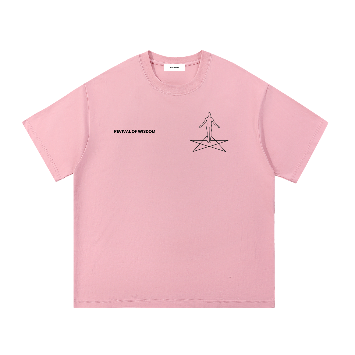 Structure of Self Diagram Unisex Tee (Black Text)